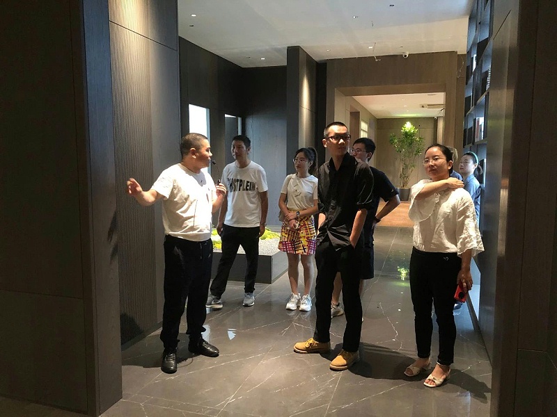浙江中豪建设集团一行莅临91短视频版在线观看www杭州旗舰店参观交流