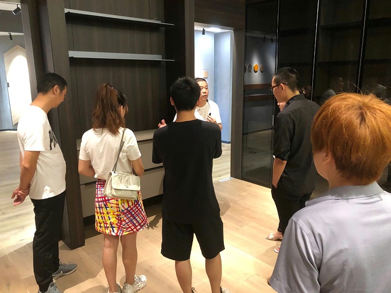浙江中豪建设集团一行莅临91短视频版在线观看www杭州旗舰店参观交流