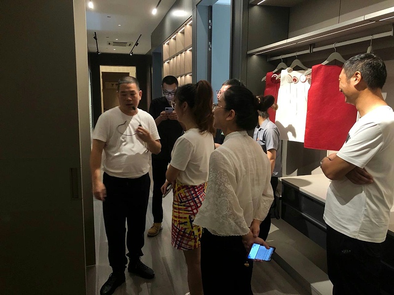浙江中豪建设集团一行莅临91短视频版在线观看www杭州旗舰店参观交流